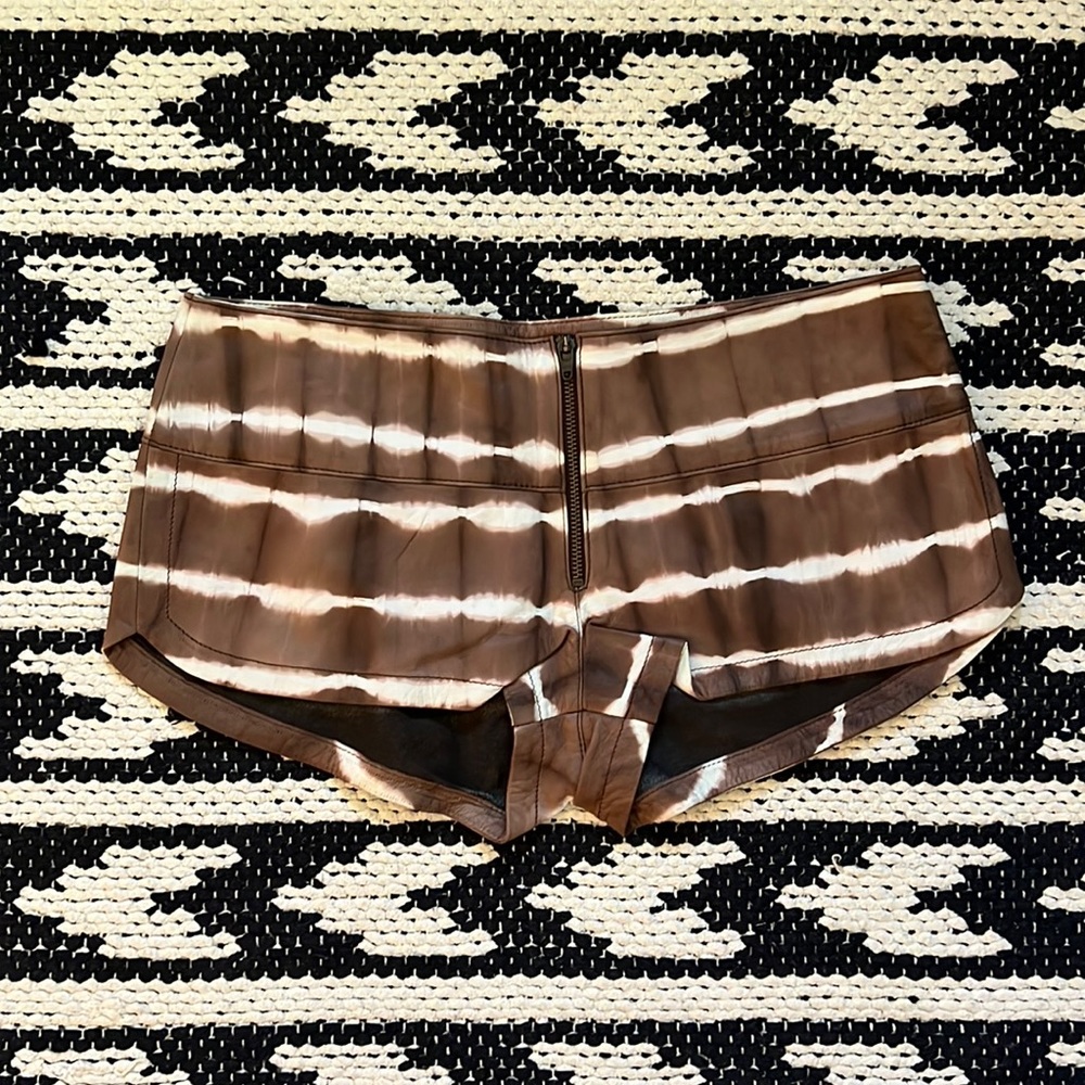 Acacia Leather Shorts - Limited Edition
